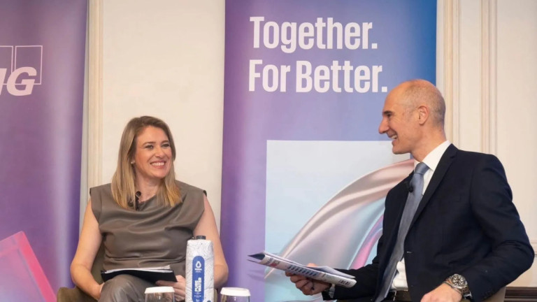 H Υφυπουργός Εργασίας και Κοινωνικής Ασφάλισης, Άννα Ευθυμίου, στην εκδήλωση της KPMG με θέμα «The Future of Insurance»