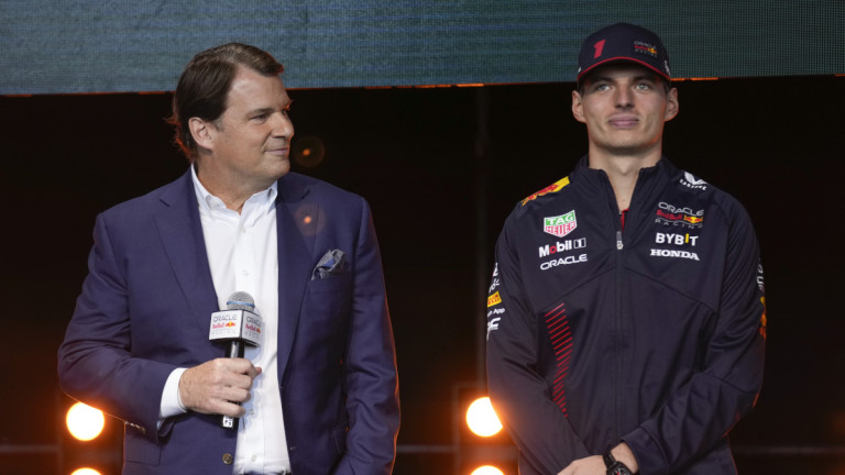 Ο τζιμ Φάρλι και ο Μαξ Φερστάπεν