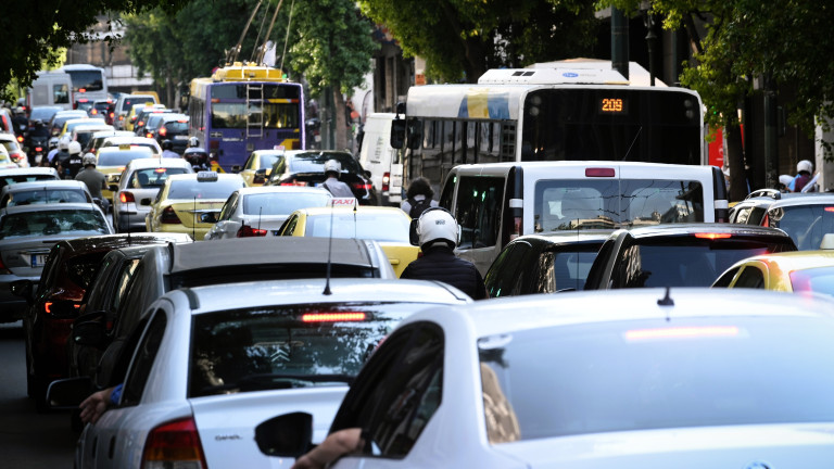 Κίνηση στην Αττική / Φωτό: EUROKINISSI