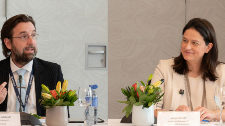 Η υπουργός Εργασίας, Νίκη Κεραμέως