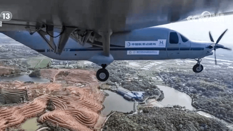 Το αεροπλάνο με κινητήρα υδρογόνου 