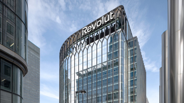 Τα κεντρικά γραφεία της Revolut στο Λονδίνο