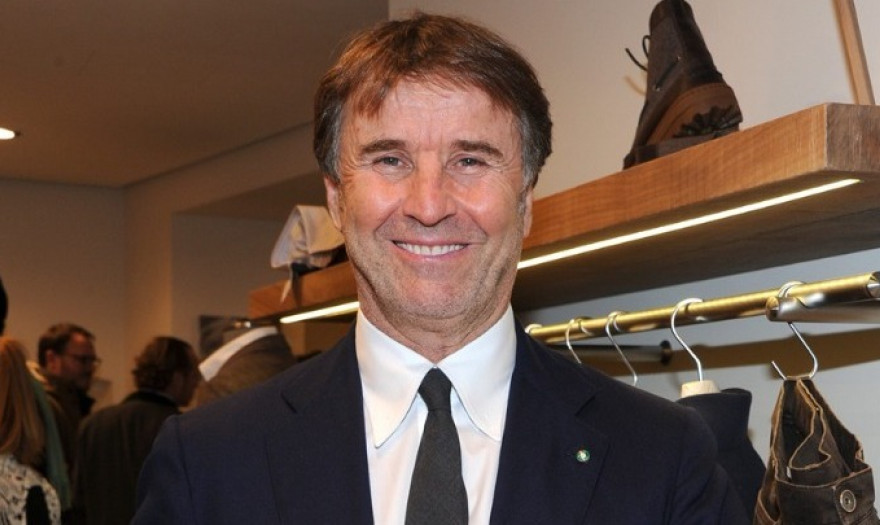 Sac de voyage en cuir en bourgogne – Brunello Cucinelli