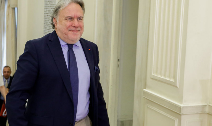 Τριμερής Ελλάδας - Κύπρου - Παλαιστίνης στο ΥΠΕΞ