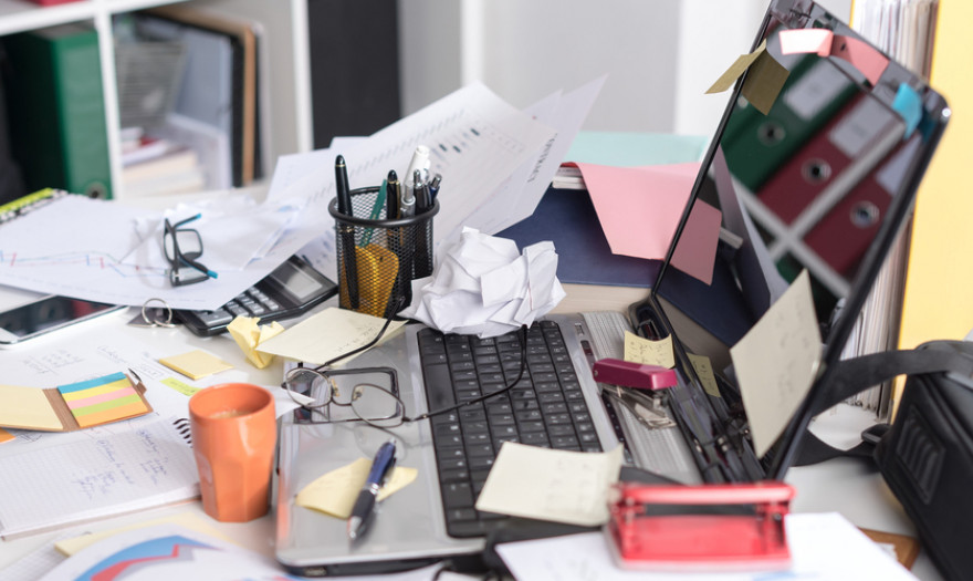Έρευνα: Όσοι έχουν ακατάστατο γραφείο, έχουν καλύτερες ιδέες
