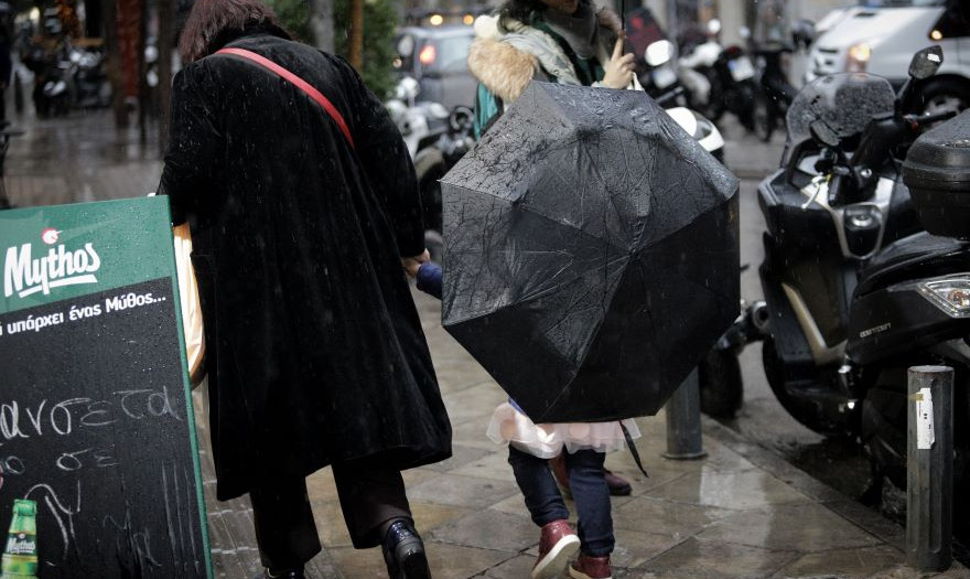 Συνεχίζεται για έκτη ημέρα η κακοκαιρία -Ισχυρά φαινόμενα αναμένονται σε Αττική και Εύβοια