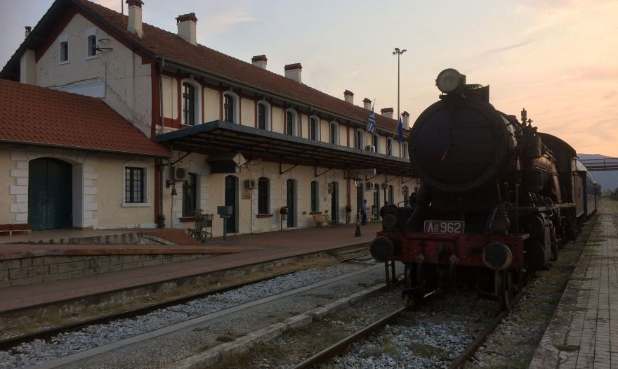 Αυθεντικά βαγόνια του Οριάν Εξπρές στη Δράμα