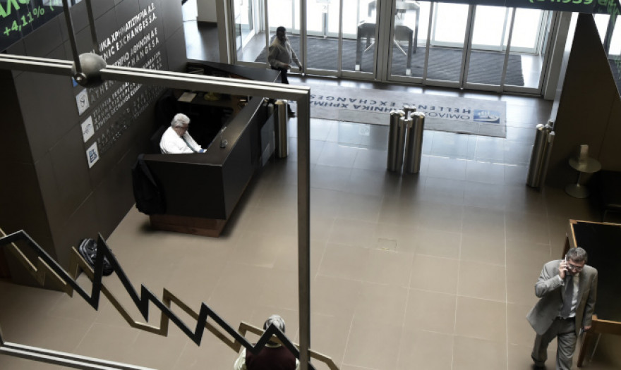 Χρηματιστήριο: Στις 906,79 μονάδες ο Γενικός Δείκτης Τιμών, με άνοδο 0,30%