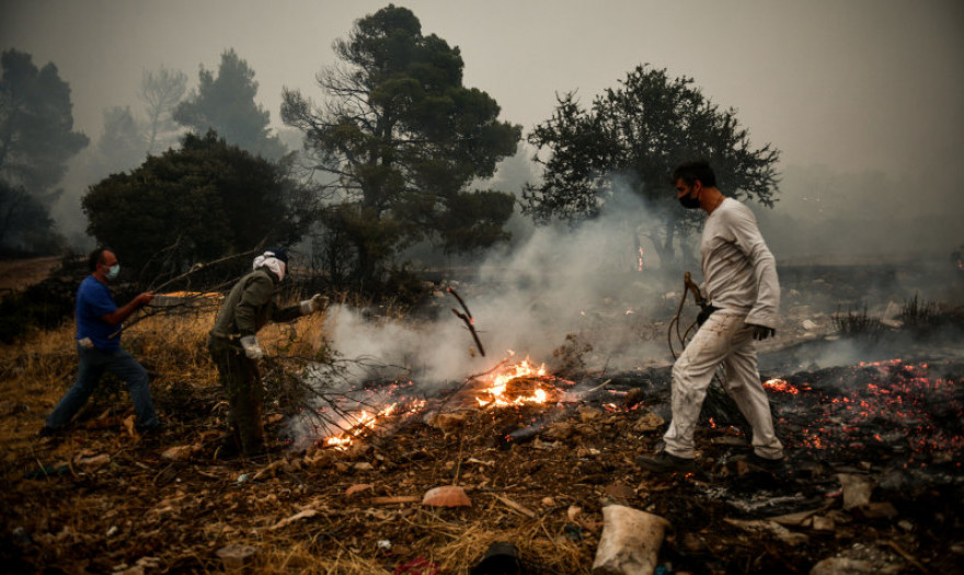 Συναγερμός στην Πυροσβεστική για νέα πυρκαγιά στα Βίλια