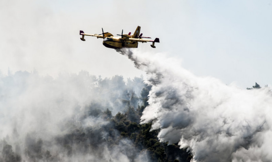Τρίτη μέρα καίει η φωτιά στα Βίλια -Κάηκαν 80.000 στρέμματα