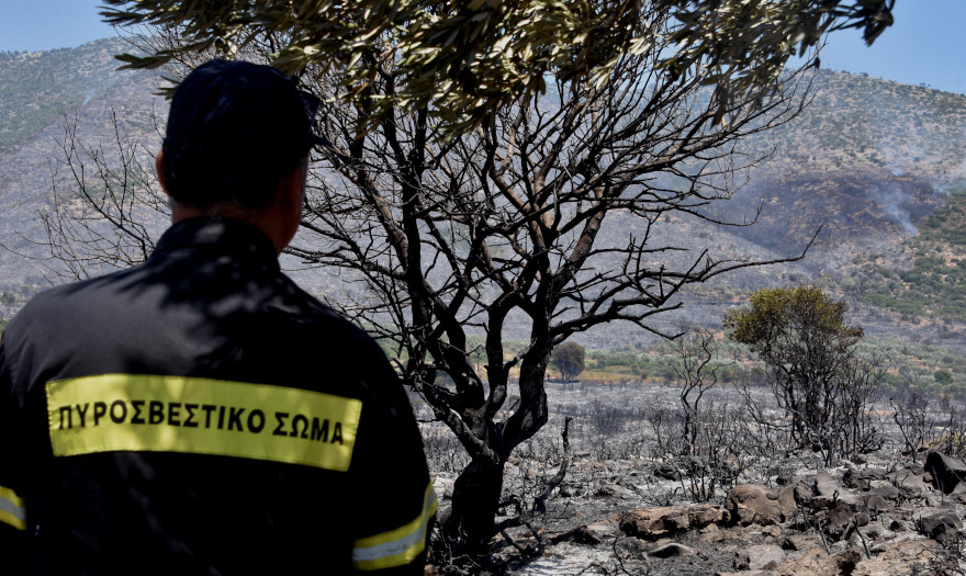 Πολύ υψηλός ο κίνδυνος εκδήλωσης πυρκαγιάς την Τρίτη -Στο «κόκκινο» Αττική, Εύβοια, Κρήτη