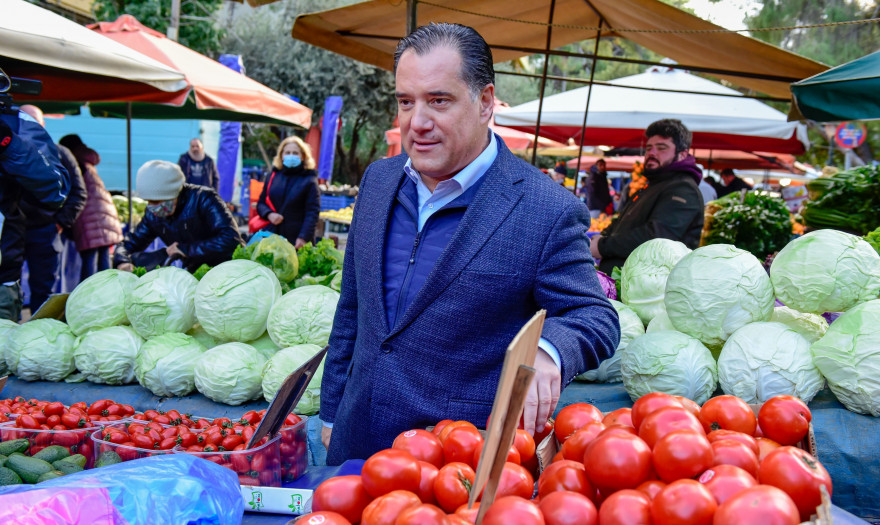 Γεωργιάδης: Η Ελλάδα είχε τον Μάρτιο τον έκτο χαμηλότερο πληθωρισμό τροφίμων στην ΕΕ των 27