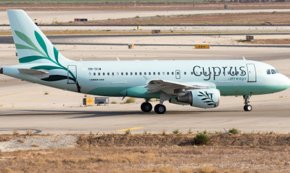 Cyprus Airways: Αναστολή πτήσεων έως 30 Απριλίου