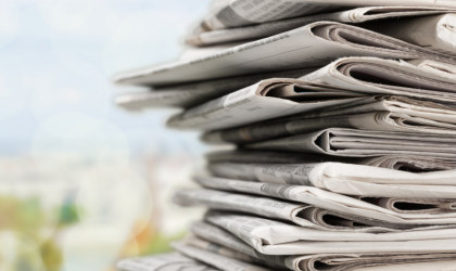 Τα πρωτοσέλιδα των εφημερίδων σήμερα Πέμπτη 1 Αυγούστου