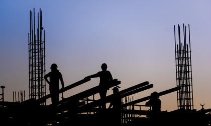 Αύξηση 11,7% σημείωσε ο δείκτης παραγωγής στις κατασκευές το β' τρίμηνο εφέτος ανακοίνωσε η ΕΛΣΤΑΤ