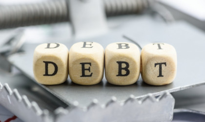 Μικρή μείωση του δημόσιου χρέους το γ' τρίμηνο
