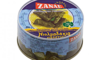 ZANAE: Τα ελληνικά ντολμαδάκια εξάγονται σε 20 χώρες
