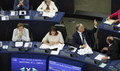 Ευρωκοινοβούλιο: Ενέκρινε τον διορισμό Λαγκάρντ στην ΕΚΤ
