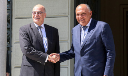 Πενταμερής των ΥΠΕΞ Ελλάδας, Αιγύπτου, Κύπρου, Ιταλίας και Γαλλίας στο Κάιρο