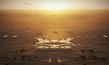 Αεροδρόμιο για υπέρ-πλούσιους στη Σαουδική Αραβία -Αντικατροπτίζει την έρημο