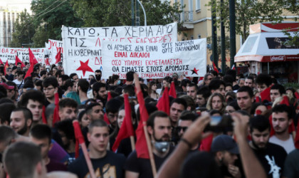 Συλλαλητήρια στο κέντρο της Αθήνας κατά του νομοσχεδίου για τις διαδηλώσεις