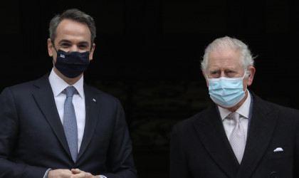 Όσα συζήτησε ο Κυριάκος Μητσοτάκης με τον Πρίγκιπα Κάρολο