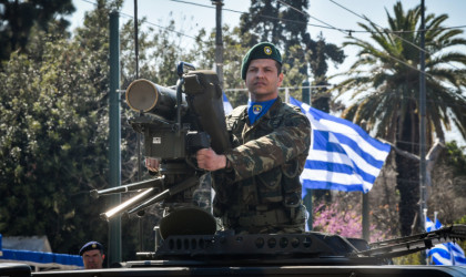Μόνο με στρατιωτική παρέλαση ο εορτασμός της 25ης Μαρτίου