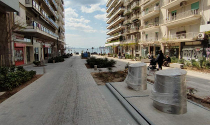 «Πρεμιέρα» για τους υπόγειους κάδους απορριμμάτων στη Θεσσαλονίκη