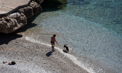 Στα κανονικά για την εποχή επίπεδα βρίσκεται η θερμοκρασία της θάλασσας