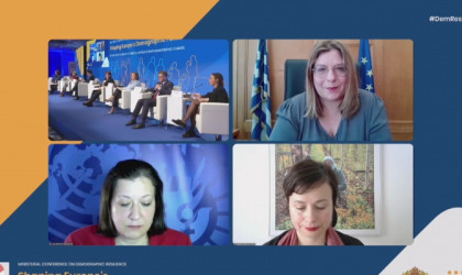 Συρεγγέλα: Υιοθετούμε πολιτικές για την εξισορρόπηση προσωπικής-επαγγελματικής ζωής και τη συμμετοχή των γυναικών στην αγορά εργασίας