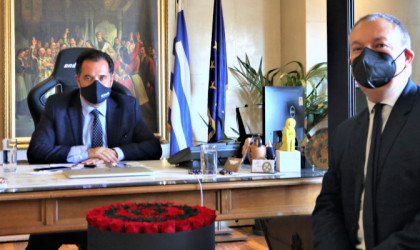 Συνάντηση Γεωργιάδη με του Ηνωμένου Βασιλείου