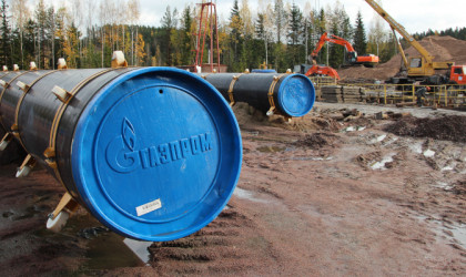 Η Gazprom συνεχίζει τις εξαγωγές αερίου προς την Ευρώπη μέσω της Ουκρανίας