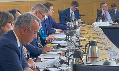 Σταϊκούρας στη Σύνοδο του ΔΝΤ: Η Ελλάδα έχει χτίσει ισχυρές γραμμές άμυνας απέναντι σε ένα δυσμενές διεθνές περιβάλλον