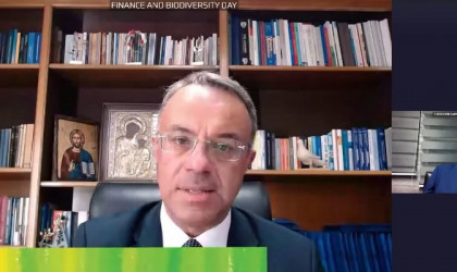Σταϊκούρας: Καίριας σημασίας η ενσωμάτωση της διάστασης της βιοποικιλότητας στη λήψη οικονομικών αποφάσεων