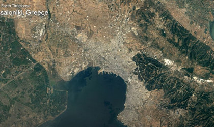 Google: Πώς αλλάζει ο πλανήτης μας μέσα από τις νέες εικόνες του Google Earth Timelapse