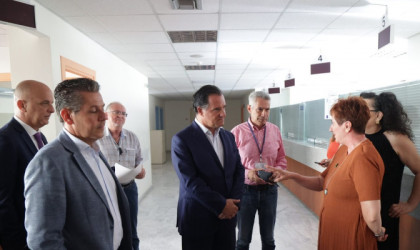 Επίσκεψη Γεωργιάδη στις δομές του e- ΕΦΚΑ, στο Ηράκλειο Κρήτης- «Η υγεία και η ασφάλεια των εργαζομένων δεν είναι πολυτέλεια»