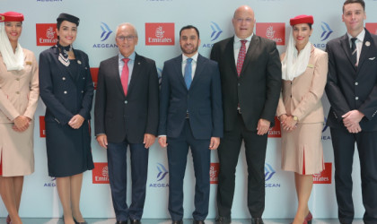 AEGEAN και Emirates επεκτείνουν τη συνεργασία τους για πτήσεις κοινού κωδικού προσθέτοντας το δρομολόγιο Αθήνα‑Νέα Υόρκη