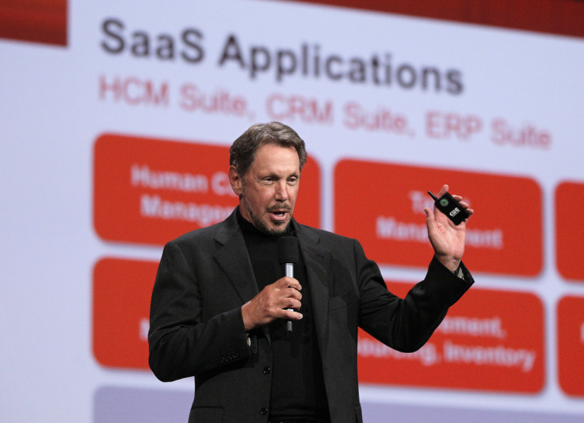 Ο συνιδρυτής της Oracle Larry Ellison