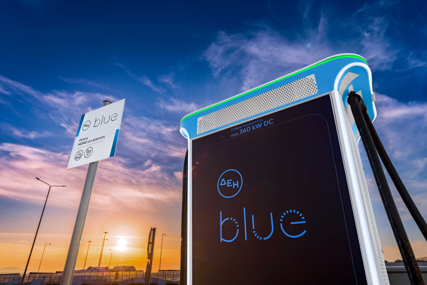 ΔΕΗ blue δίκτυο φόρτισης/ φωτο: ΔΤ