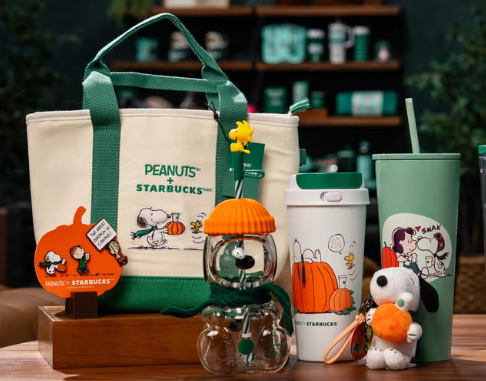 Συλλογή, Peanuts + Starbucks 
