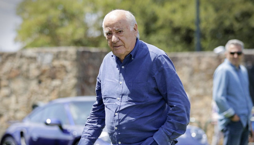 Ο ιδρυτής της Inditex Αμάνθιο Ορτέγκα ©  EPA/Cabalar 