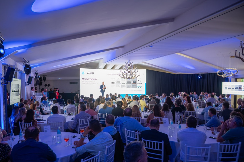  Ο Marcel Timmer, Category Manager ECE, της HP Poly στο Annual Partner Event 2026/ φωτο: ΔΤ