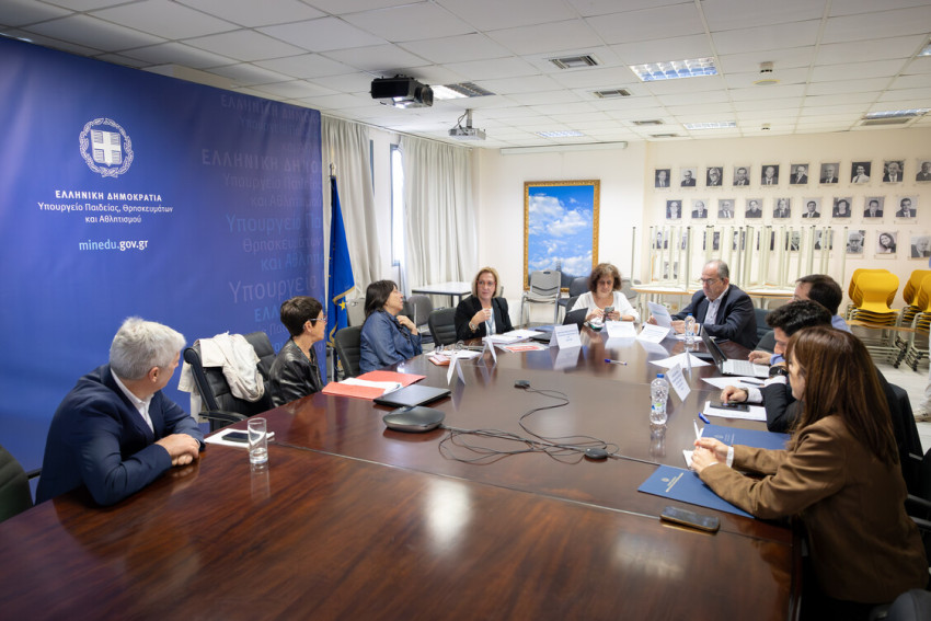 Το Υπουργείο Παιδείας, Θρησκευμάτων και Αθλητισμού διοργάνωσε διήμερο ευρωπαϊκό εργαστήριο, με τη συμμετοχή της Ευρωπαϊκής Επιτροπής, του ΟΟΣΑ και πέντε ευρωπαϊκών χωρών/ φωτο: ΔΤ