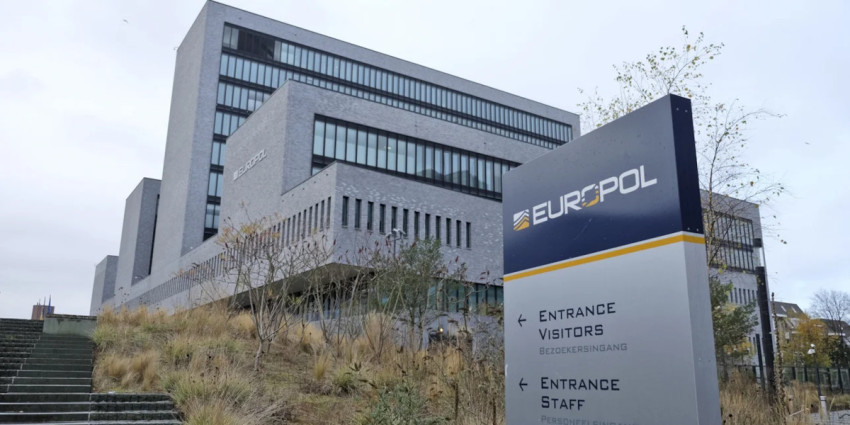Το αρχηγείο της Europol στη Χάγη της Ολλανδίας / Φωτογραφία αρχείου: AP Photo / Mike Corder