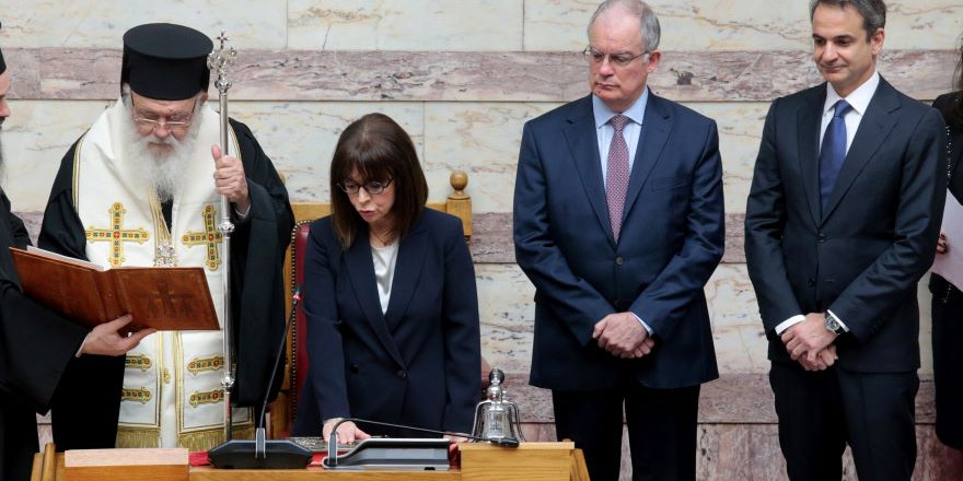 Ορκίστηκε η πρώτη γυναίκα Πρόεδρος της Δημοκρατίας