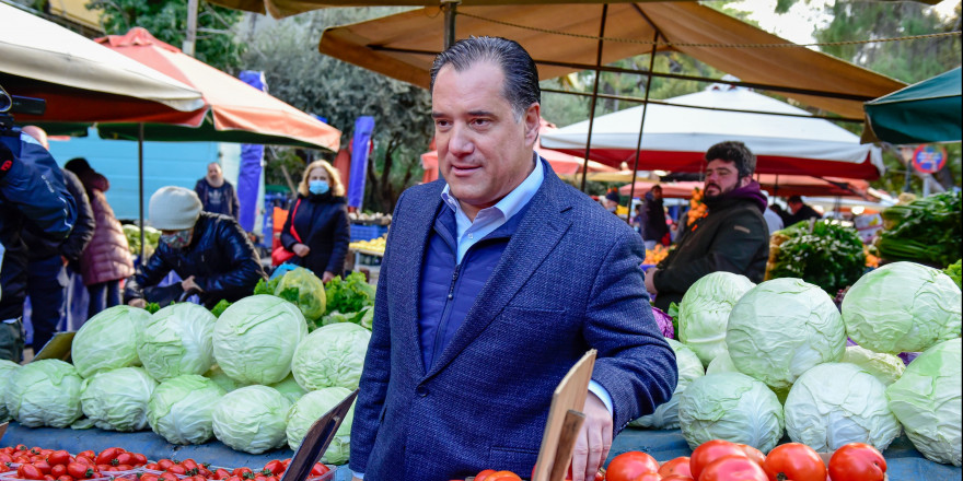 Γεωργιάδης για λαϊκές αγορές: Καλύτερες οι τιμές από πέρυσι, κόντρα στον πληθωρισμό 