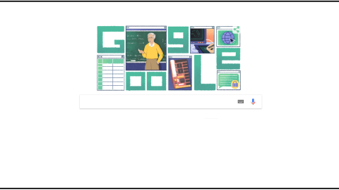 Στον Μιχάλη Δερτούζο αφιερωμένο το doodle της Google