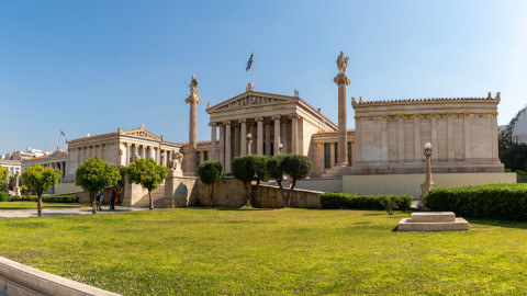 Το κτίριο της Ακαδημίας Αθηνών/Φωτογραφία: Shuttrstock
