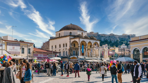 Το Μοναστηράκι στο κέντρο της Αθήνας/Φωτογραφία: Shutterstock