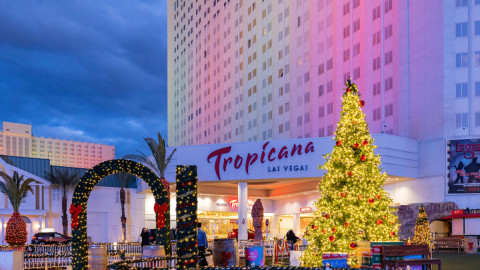 Η είσοδος του ξενοδοχείου Tropicana Las Vegas/Φωτογραφία: Shutterstock